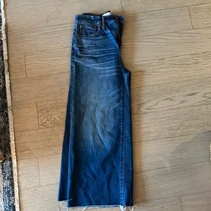 Madewell Wide Leg Crop Jeans
